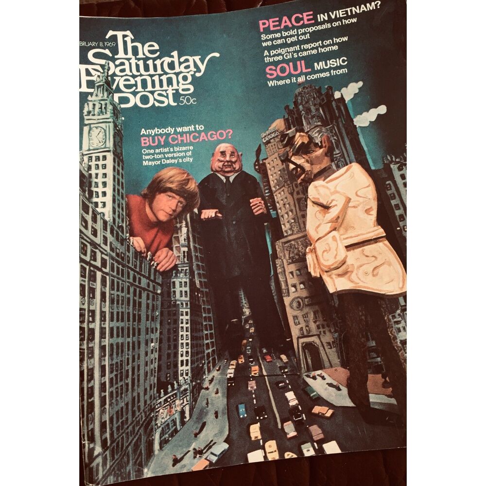 Final Issue! - Saturday Evening Post - Feb. 8, 1969 - Vietnam War - Magazine